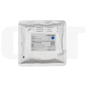 Девелопер для KONICA MINOLTA Bizhub C250i/300i/360i (CET) Cyan, 210г, 1000000 стр., CET171030