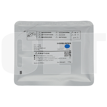 Девелопер IU-214C для KONICA MINOLTA Bizhub C227/C287 (CET) Cyan, 170г, 90000 стр., CET171038