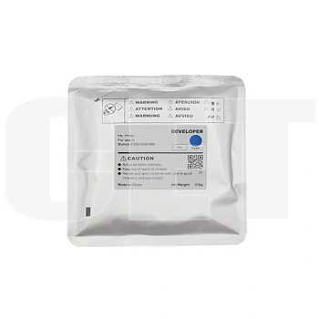 Девелопер для KONICA MINOLTA Bizhub C250i/300i/360i (CET) Cyan, 210г, 1000000 стр., CET171030