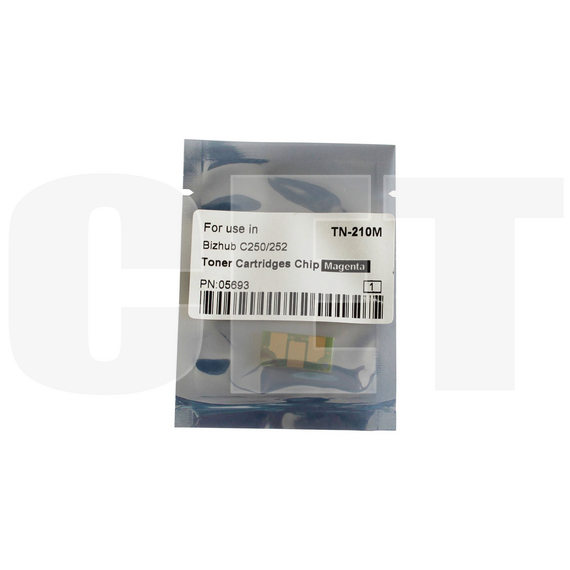 Чип картриджа для KONICA MINOLTA Bizhub C250/C252 (CET) Magenta, (WW), 12000 стр., CET5693