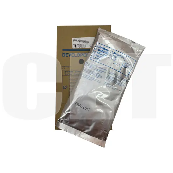 Девелопер DV-610K для KONICA MINOLTA Bizhub PRO C5500/C5501/C6000 (CET) Black, 1100г, DGP0663