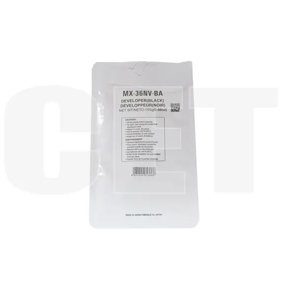Девелопер MX-36GVBA для SHARP MX-2310U/2610N/2640N/3115N/3610N (CET) Black, 195г, 100000 стр., CET171023