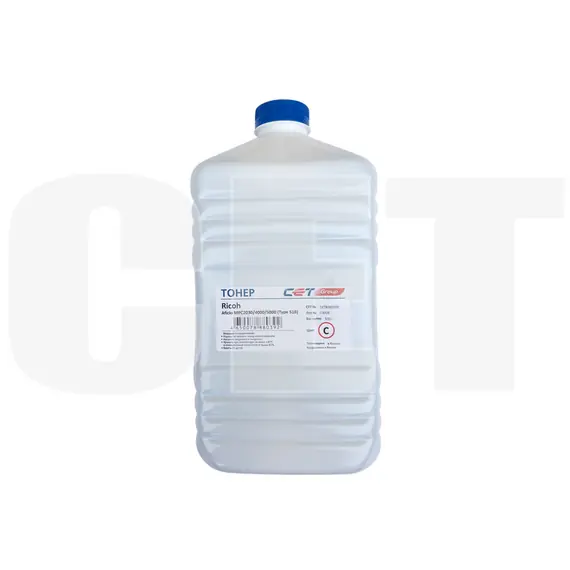 Тонер Type 516 для RICOH Aficio MPC2030/4000/5000 (Japan) Cyan, 500г/бут, (унив.), CET8065500