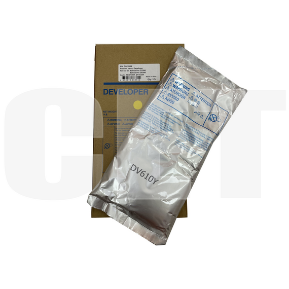 Девелопер DV-610Y для KONICA MINOLTA Bizhub PRO C5500/C5501/C6000 (CET) Yellow, 1100г, DGP0666