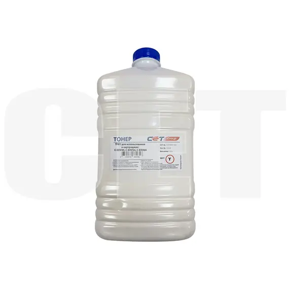 Тонер TF8Y C-EXV49/54/64 для CANON iR ADVANCE C3520i/DX C3720i/C3922, iR C3125i (CET) Yellow, 500г/бут, (унив.), CET7498Y-500