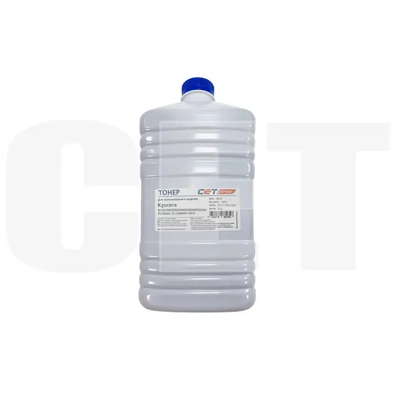 Тонер PK3 для KYOCERA ECOSYS M2035DN/M2030DN/P2035D/P2135DN, TASKalfa 180/181/220/221 (CET) Black, 1кг/бут, CET111102-1000