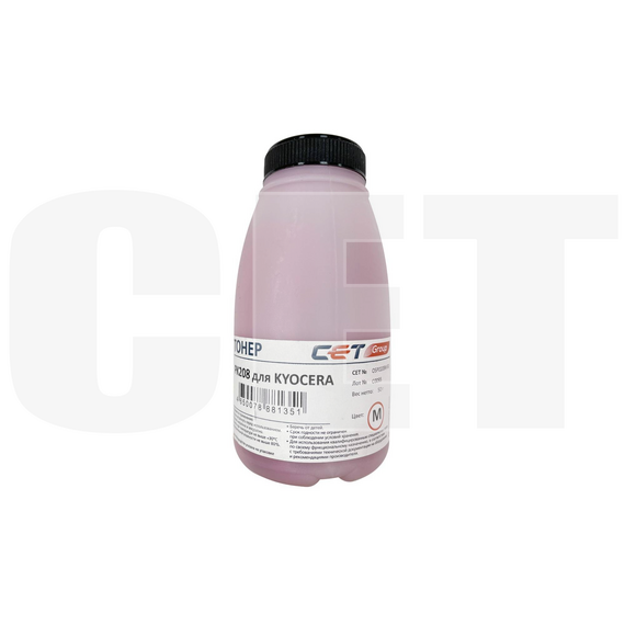 Тонер PK208 для KYOCERA ECOSYS M5521cdn/M5526cdw/P5021cdn/P5026cdn (Japan) Magenta, 50г/бут, (унив.), OSP0208M-50