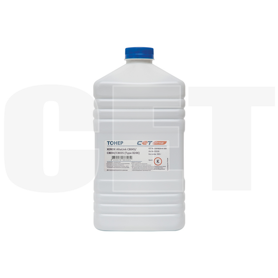 Тонер Type 824 для XEROX AltaLink C8045/C8030/C8035 (Japan) Black, 500г/бут, OSP0824-K-500