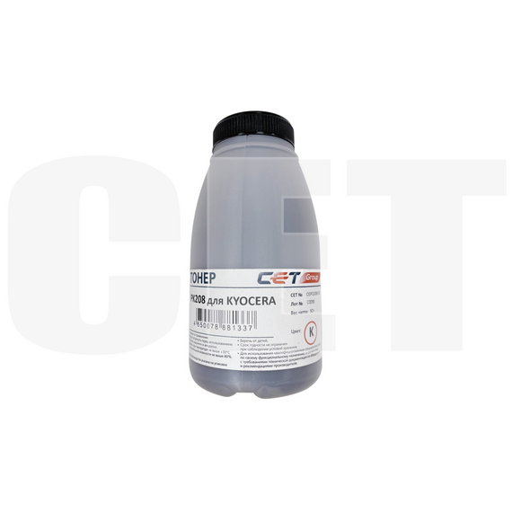 Тонер PK208 для KYOCERA ECOSYS M5521cdn/M5526cdw/P5021cdn/P5026cdn (Japan) Black, 50г/бут, (унив.), OSP0208K-50