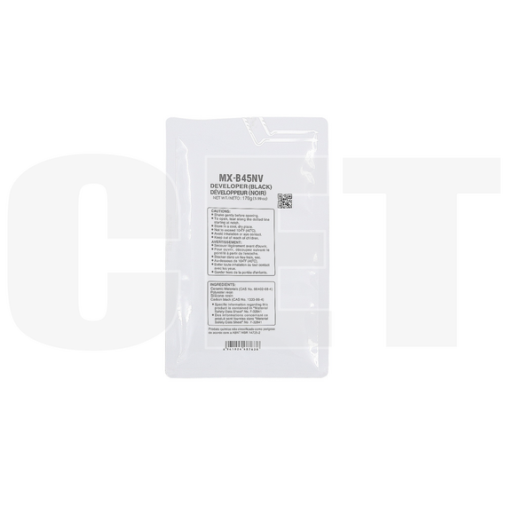 Девелопер MX-B45NV для SHARP MX-B350P/B450P/B355W (CET), 170г, 100000 стр., CET161015