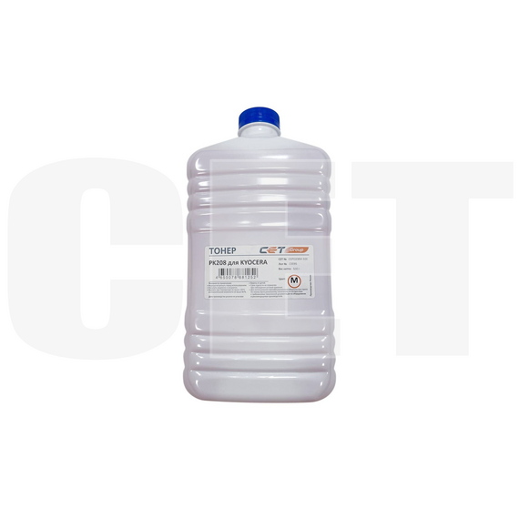 Тонер PK208 для KYOCERA ECOSYS M5521cdn/M5526cdw/P5021cdn/P5026cdn (Japan) Magenta, 500г/бут, (унив.), OSP0208M-500