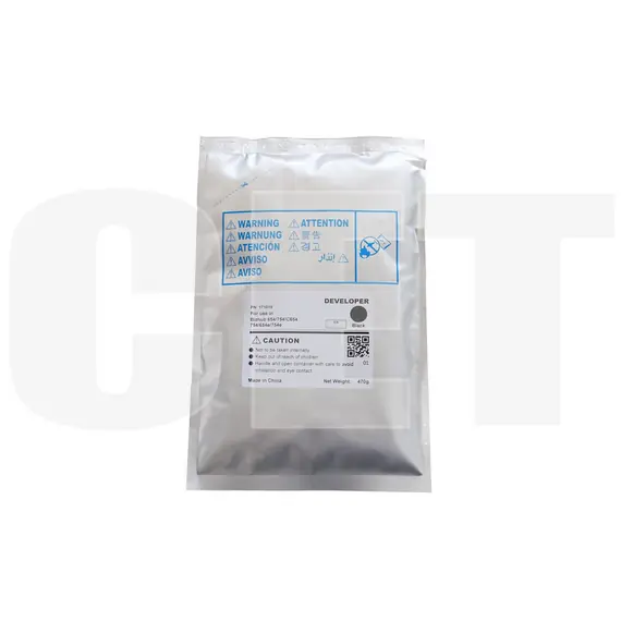 Девелопер для KONICA MINOLTA Bizhub 654/754/C654/C754/C654e/C754e (CET) Black, 470г, 1200000 стр., CET171019