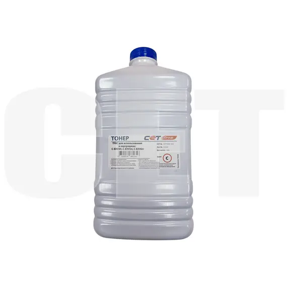 Тонер TF8C C-EXV49/54/64 для CANON iR ADVANCE C3520i/DX C3720i/C3922, iR C3125i (CET) Cyan, 500г/бут, (унив.), CET7496C-500