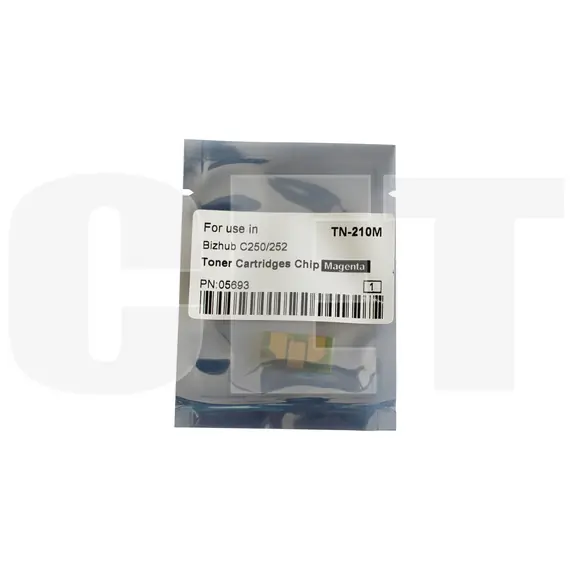 Чип картриджа для KONICA MINOLTA Bizhub C250/C252 (CET) Magenta, (WW), 12000 стр., CET5693