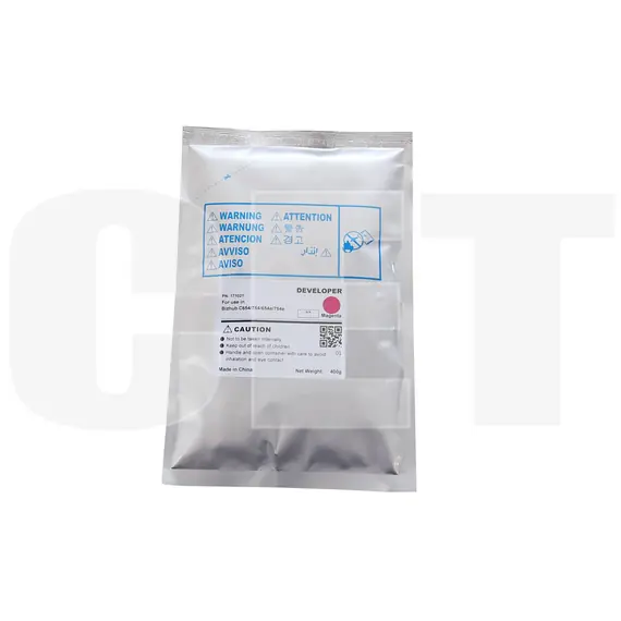 Девелопер для KONICA MINOLTA Bizhub C654/C754/C654e/C754e (CET) Magenta, 400г, 155000 стр., CET171021