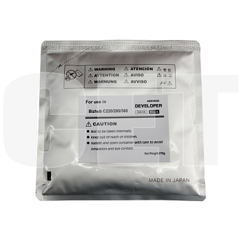 Девелопер для KONICA MINOLTA Bizhub C220/C280/C360 (CET) Black, 210г/пак, 570000 стр., CET8436