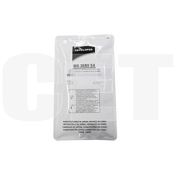 Комплект цветных девелоперов MX-36GVSA для SHARP MX-2310U/2610N/2640N/3115N/3610N (CET) CMY, 585г, 60000 стр., CET171024
