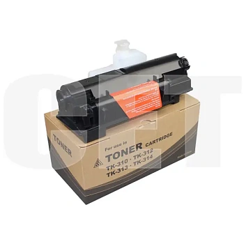 Тонер-картридж + бункер отработки (без чипа) TK-310 для KYOCERA FS-2000D/3900DN/4000DN (CET), 365г, 12000 стр., CET8164