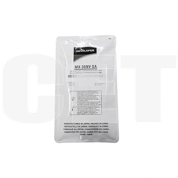 Комплект цветных девелоперов MX-36GVSA для SHARP MX-2310U/2610N/2640N/3115N/3610N (CET) CMY, 585г, 60000 стр., CET171024